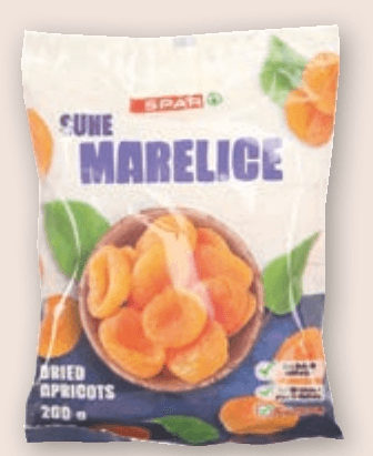 Suhe marelice 200 g