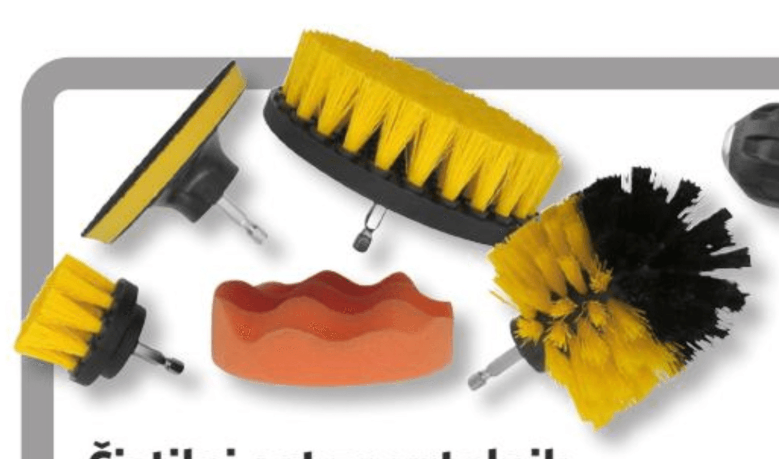 Čistilni set za vrtalnik 5-delni - Akcija v trgovini Bauhaus