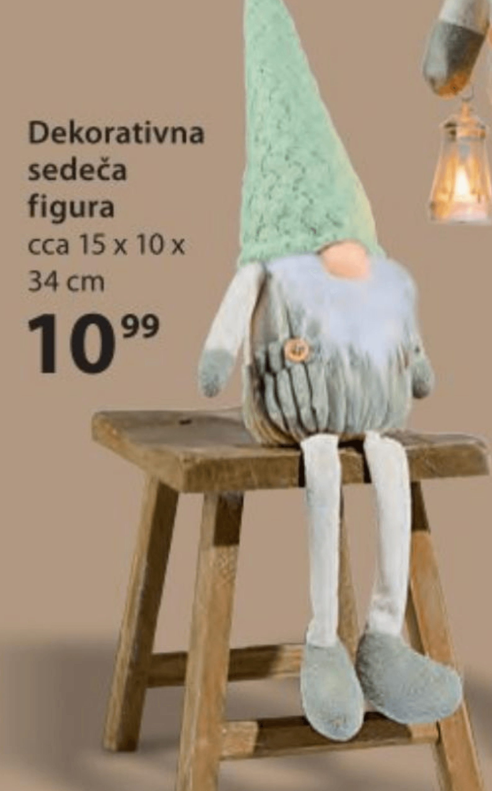 Dekorativna sedeča figura