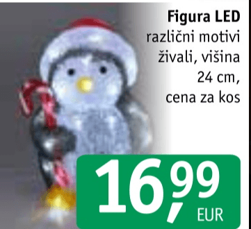 Figura LED živali