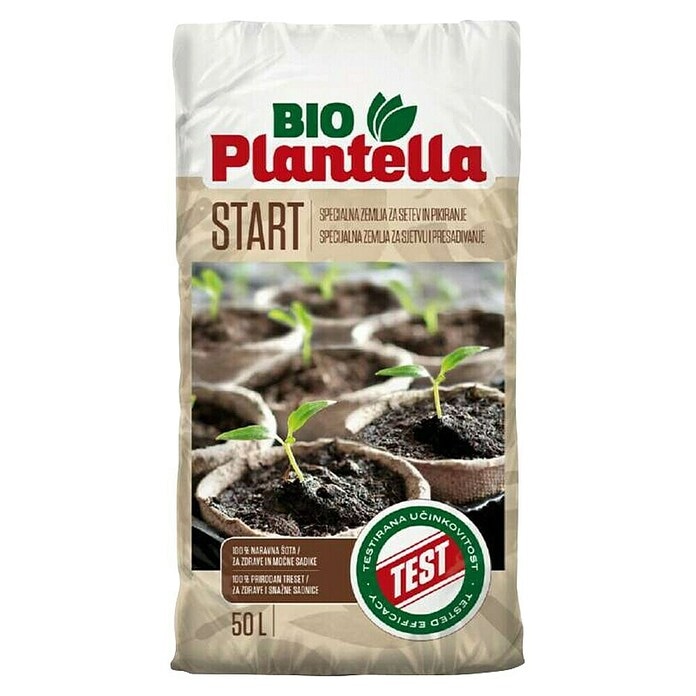 Zemlja za setev in pikiranje PLANTELLA 50 l - Akcija v trgovini Pevex