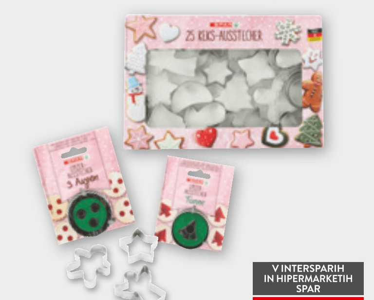 Modelčki za peko piškotov