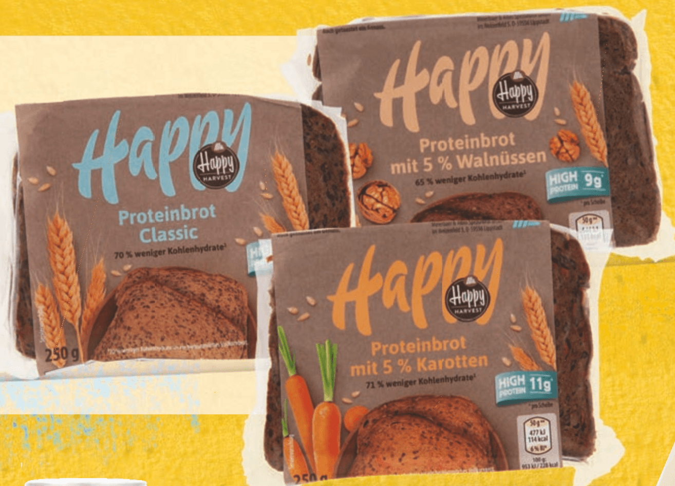 Happy Harvest Beljakovinski kruh 250 g