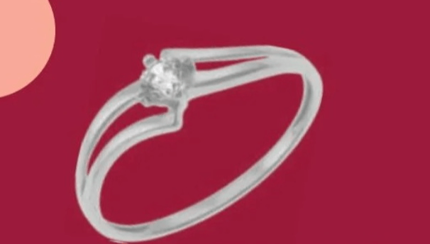 prstan s cirkonijevim oksidom - Akcija v trgovini E.Leclerc