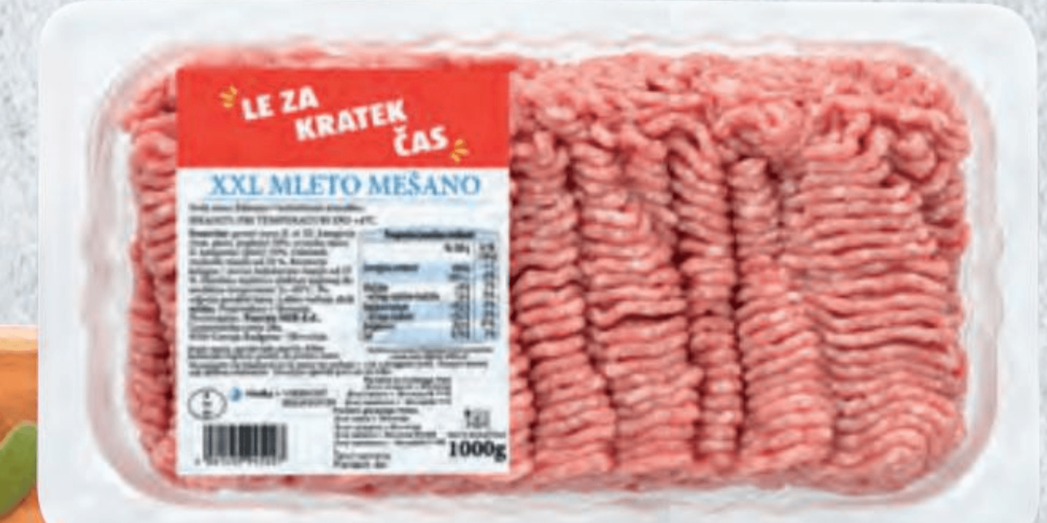 Mleto mešano meso 1000g