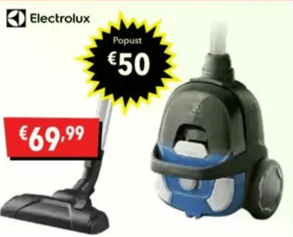 Sesalnik Electrolux ECGC21-2CB