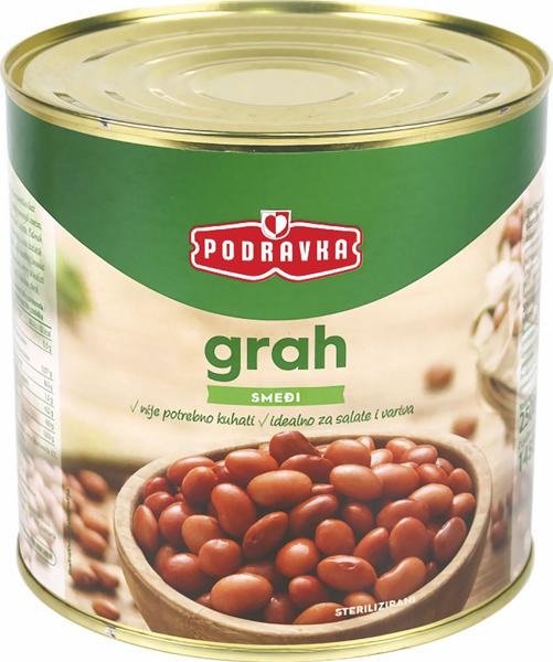 Ves konzerviran fižol Podravka - Akcija v trgovini E.Leclerc