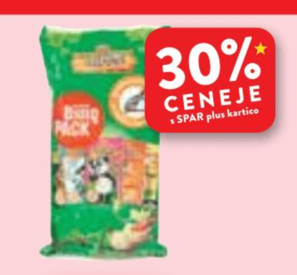 Čokoladice 75 g Kraš - Akcija v trgovini Spar