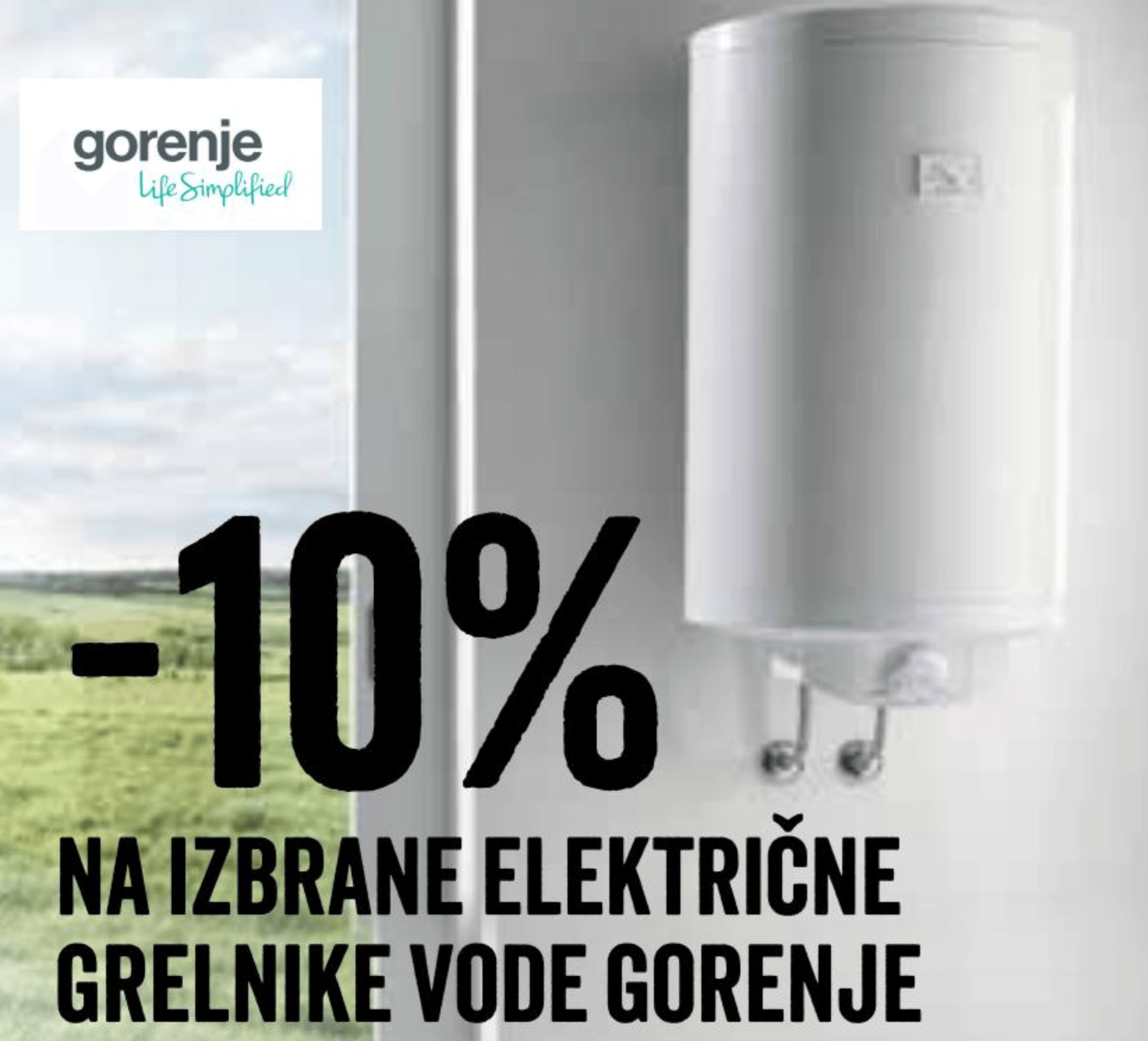 Izbrani električni grelniki vode