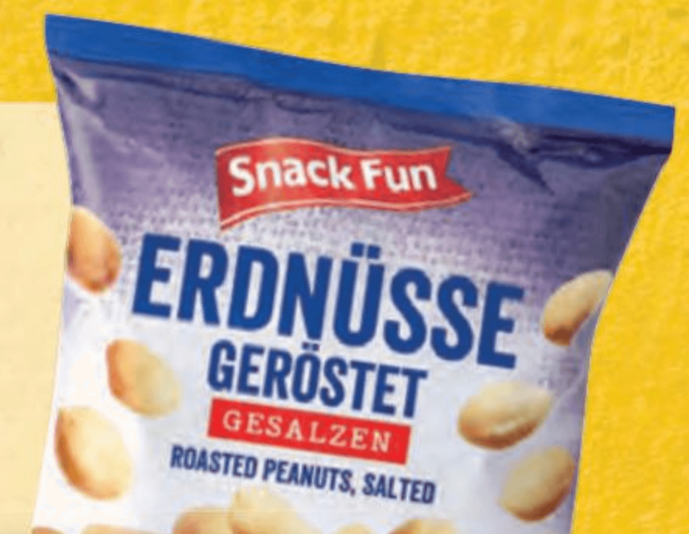 Snack Fun Praženi in slani arašidi 500 g