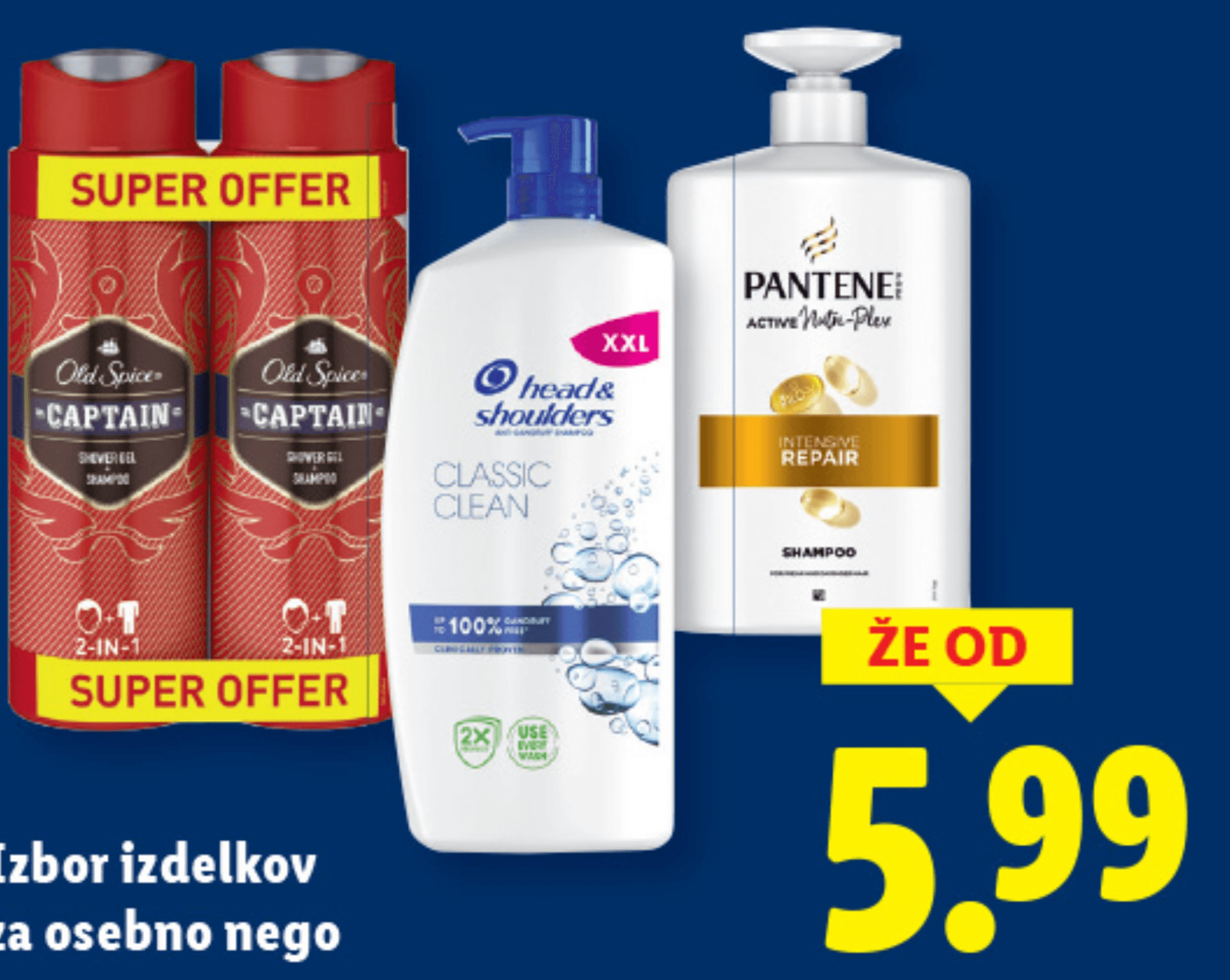 Izbor izdelkov za osebno nego