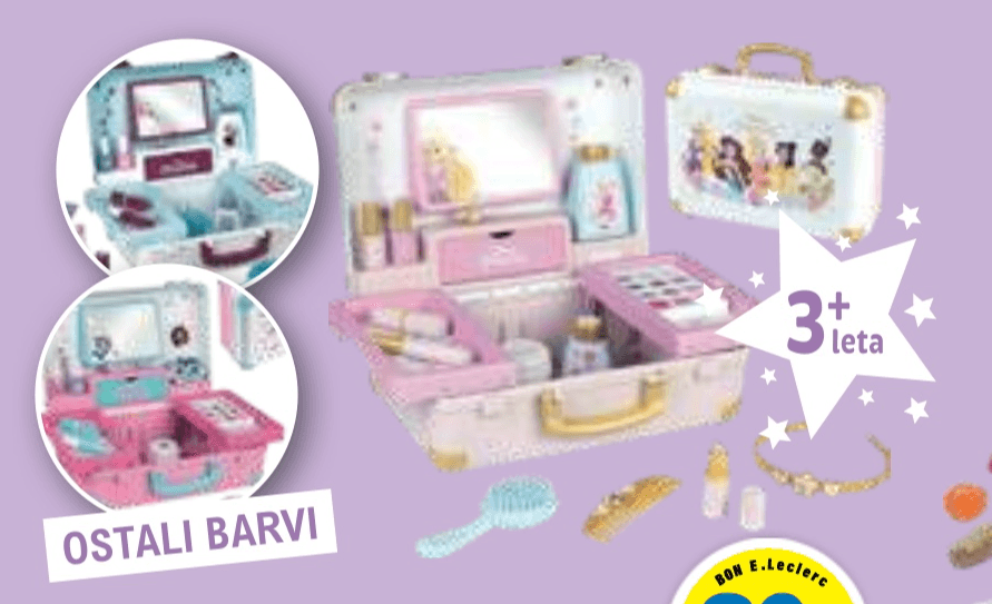 Disney Princess Smoby Kozmetični kovček