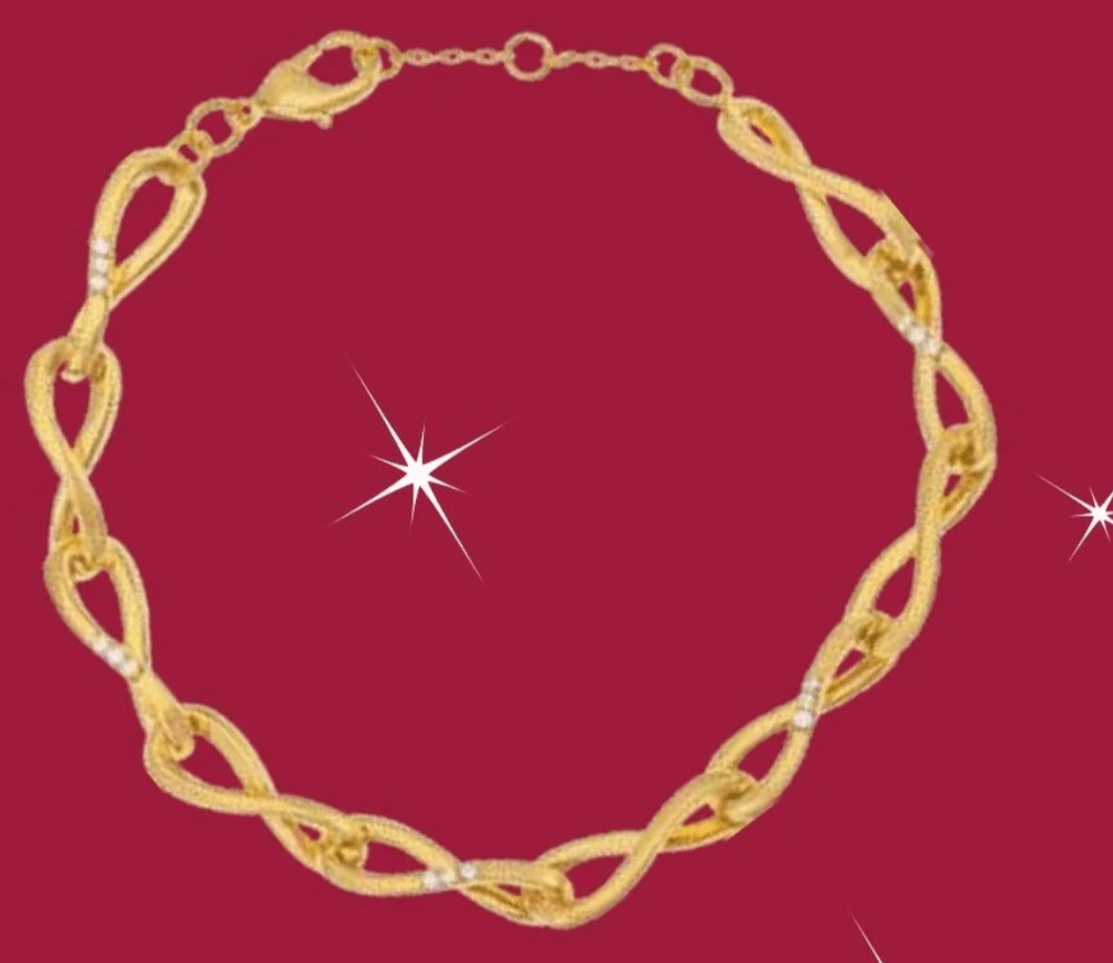 Zapestnica s cirkonijevimi oksidi - Akcija v trgovini E.Leclerc