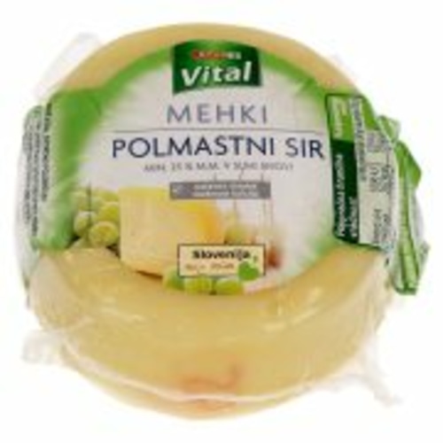 SPAR Vital Mehki polmastni sir cca 500 g