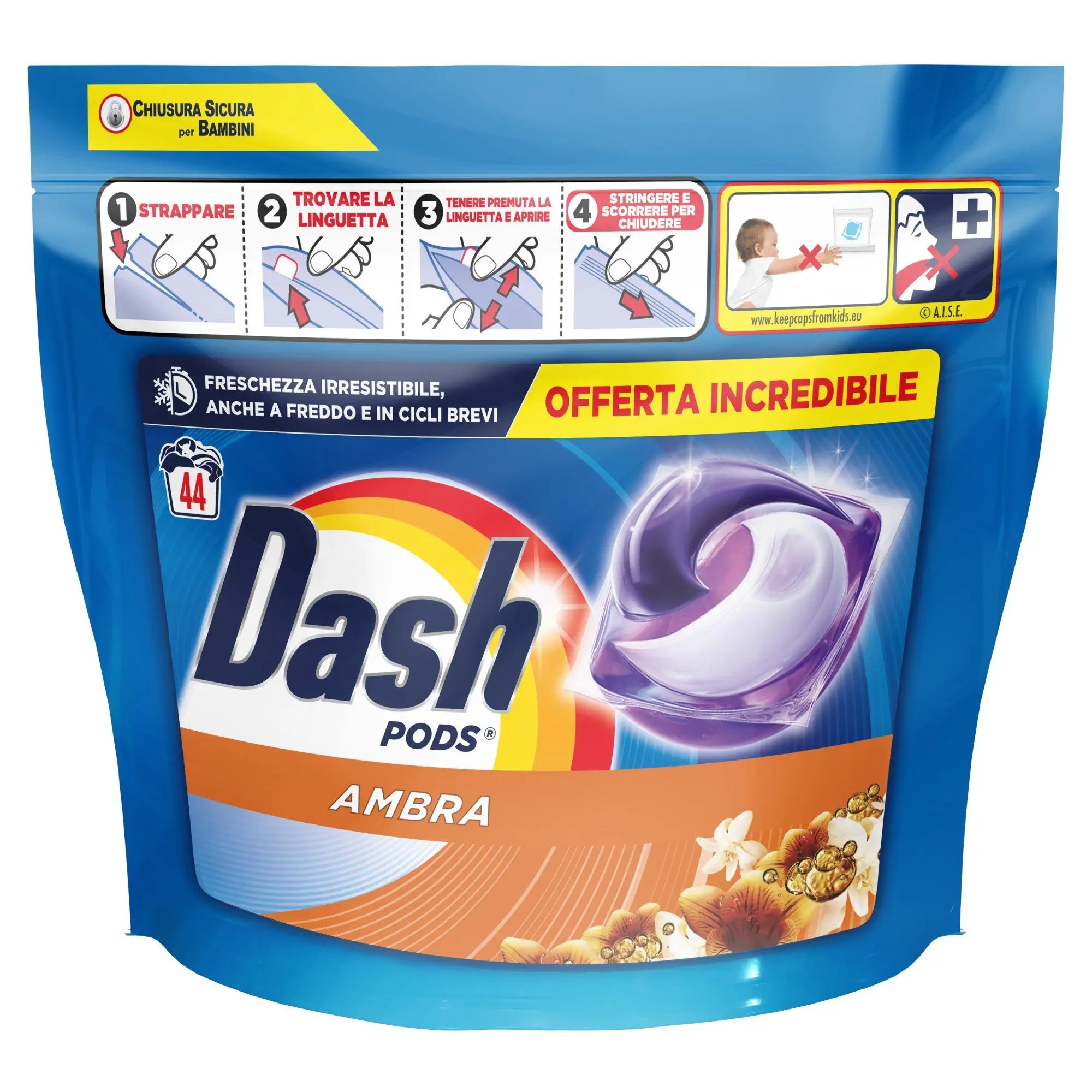 Dash za pranje perila 44/1, 2,7 l, 3,2 kg