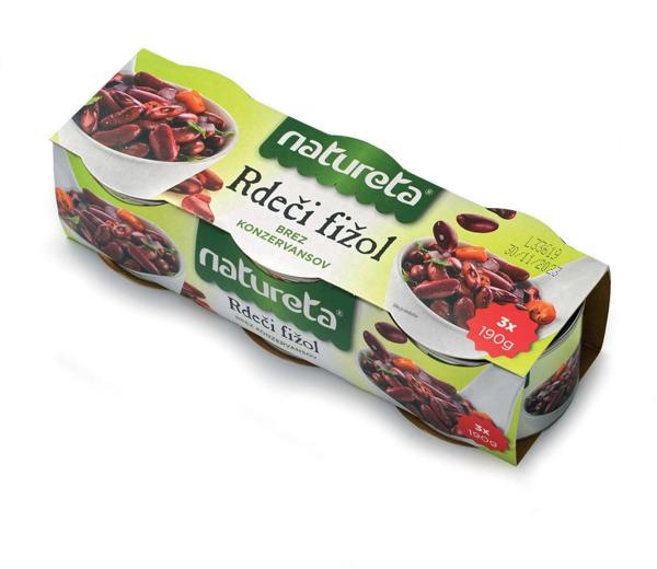 Fižol Natureta 3x 190 g