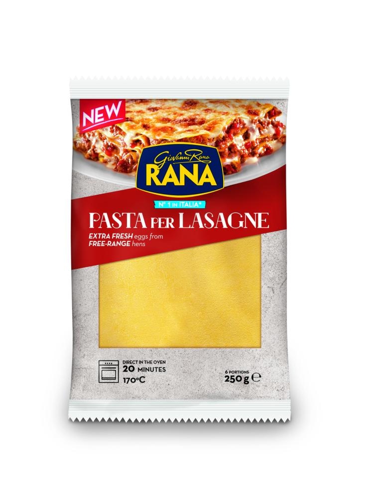 Sveže jajčne testenine za lasagne Rana 250 g
