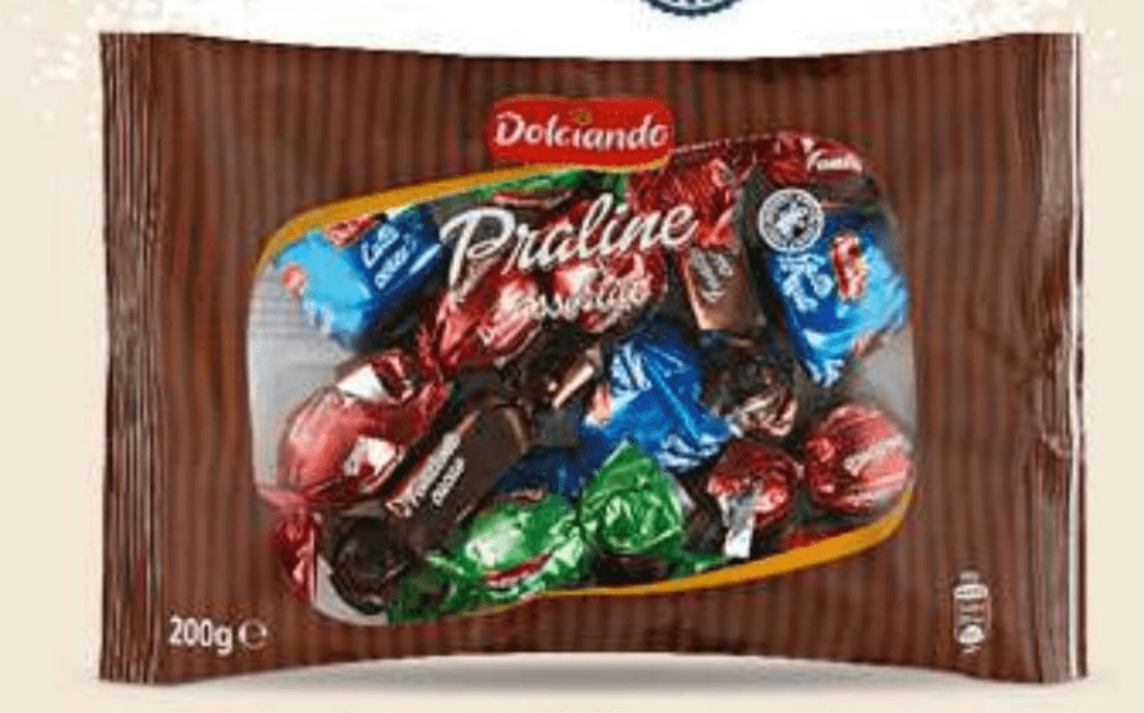 Dolciando Čokoladni pralineji, mešani 200 g