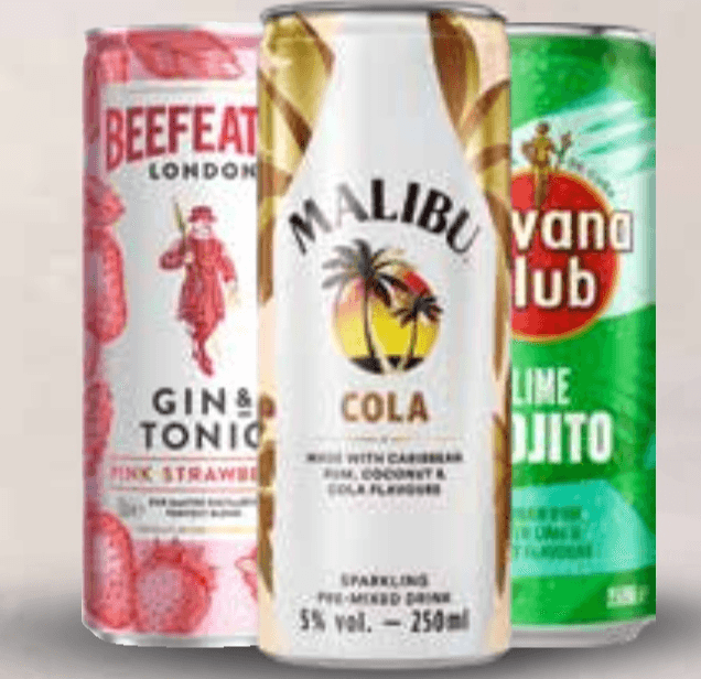 Alkoholne pijače 0,25 ali 0,33 l