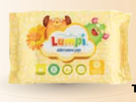 Toaletni vlažni papir Lumpi 60/1 - Akcija v trgovini Mercator