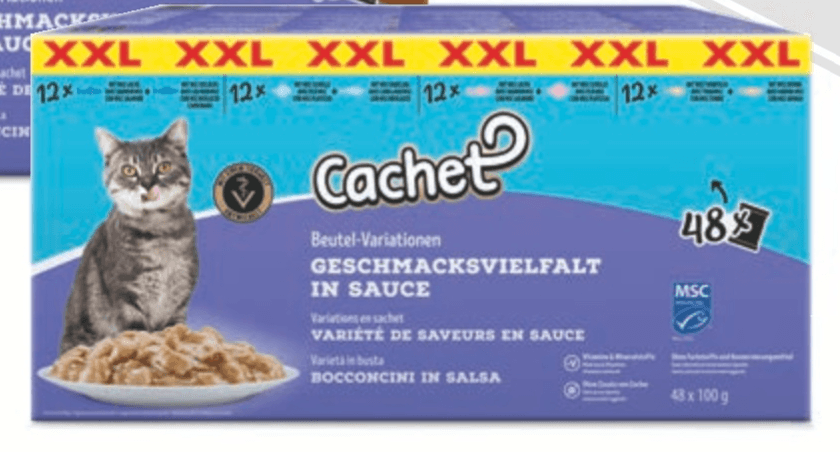 Cachet Mačja hrana 48 x 100 g