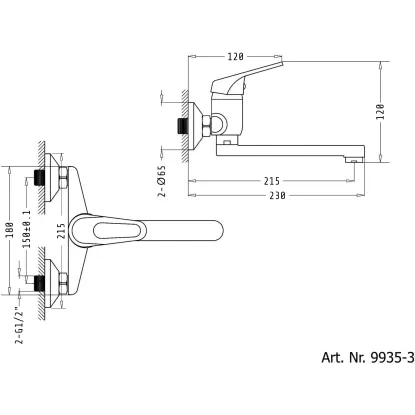 Armatura Sanohit 9935-3 - Akcija v trgovini Jager
