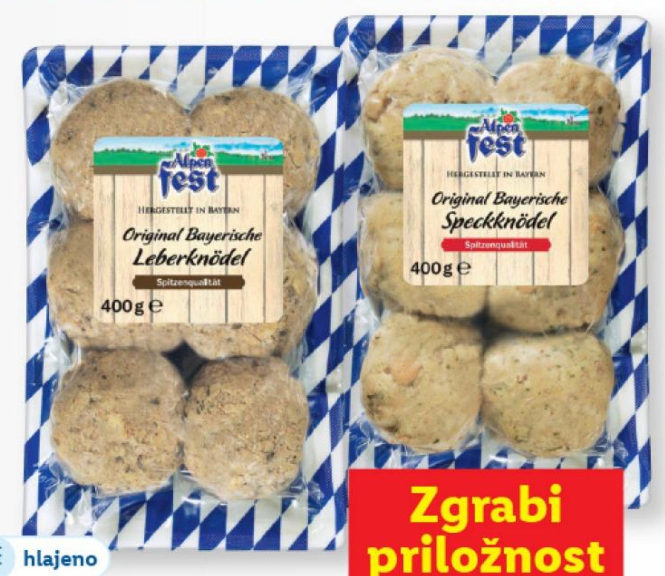 Alpenfest Bavarski cmoki 400 g