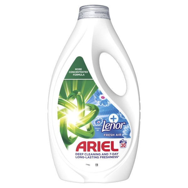 Ariel Detergent 2,2 kg, 1,35 l, 1,8 l, 26/1, 30/1