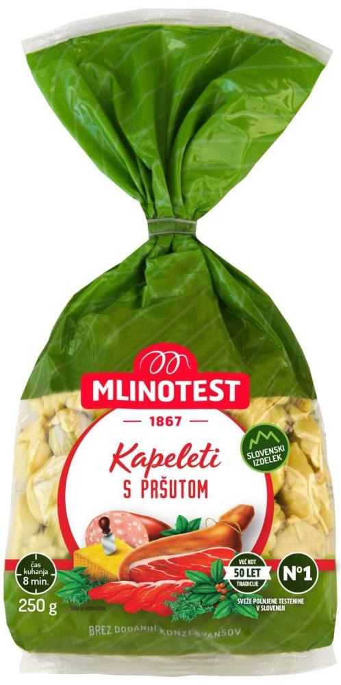 Sveže polnjene testenine Mlinotest 250 g