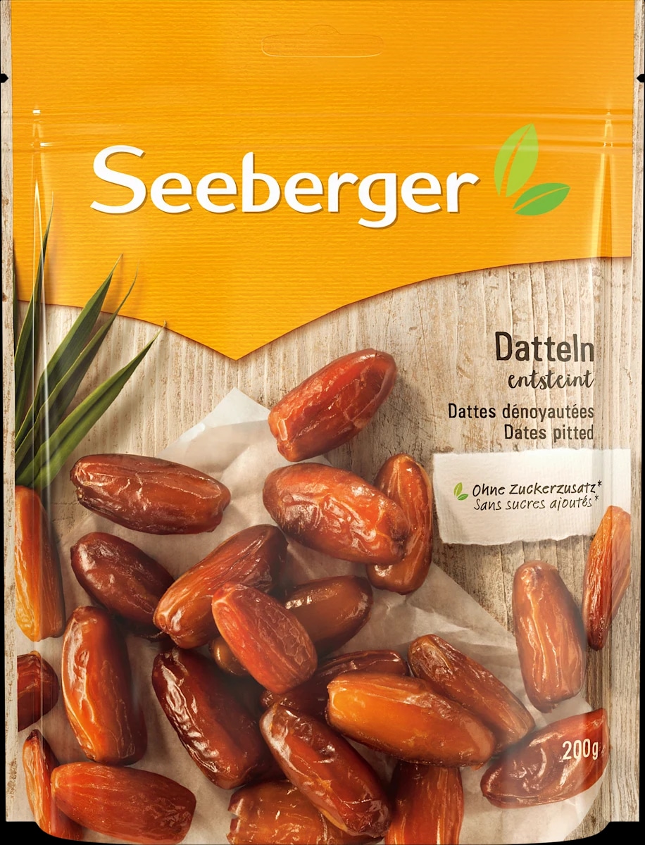 Seeberger izkoščičeni suhi datlji 200 g