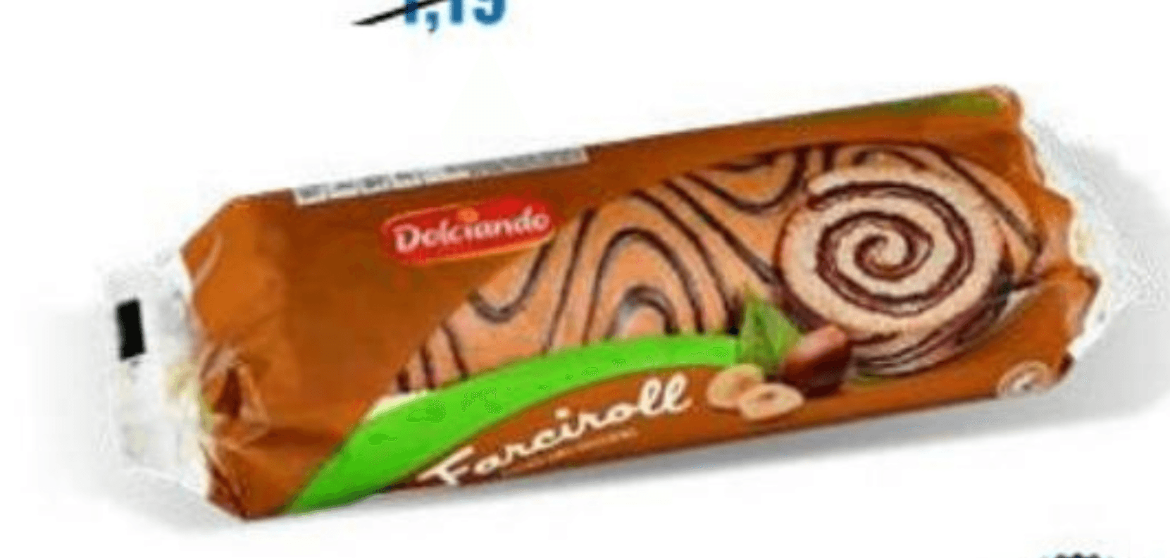 Dolciando Forciroll rolada z lešnikovo kremo 250 g Dolciando