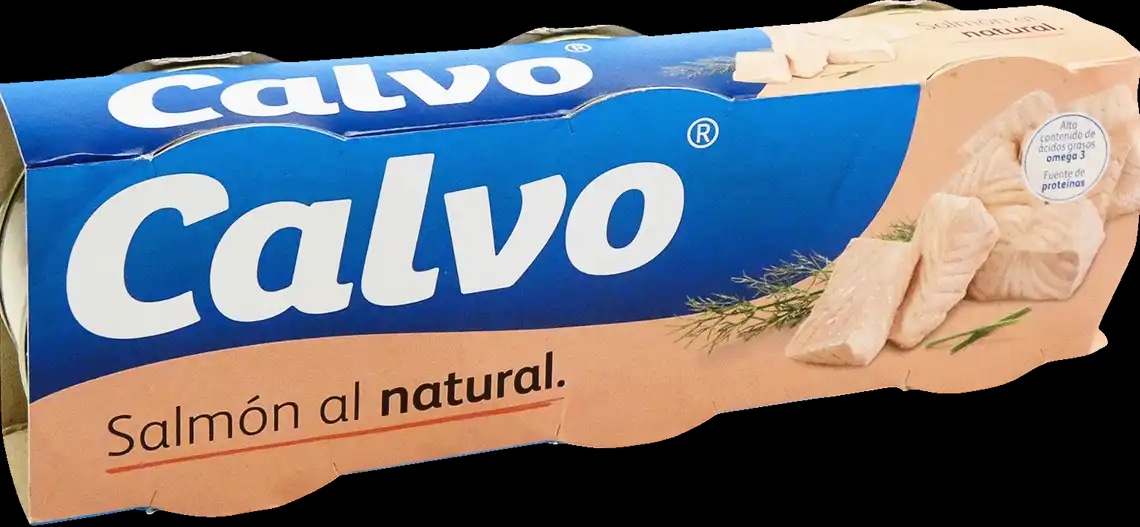 Losos v lastnem soku Calvo 3x 80 g