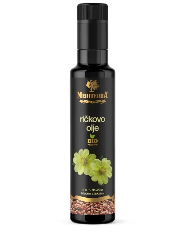 MEDITERRA bio ričkovo olje 250 ml