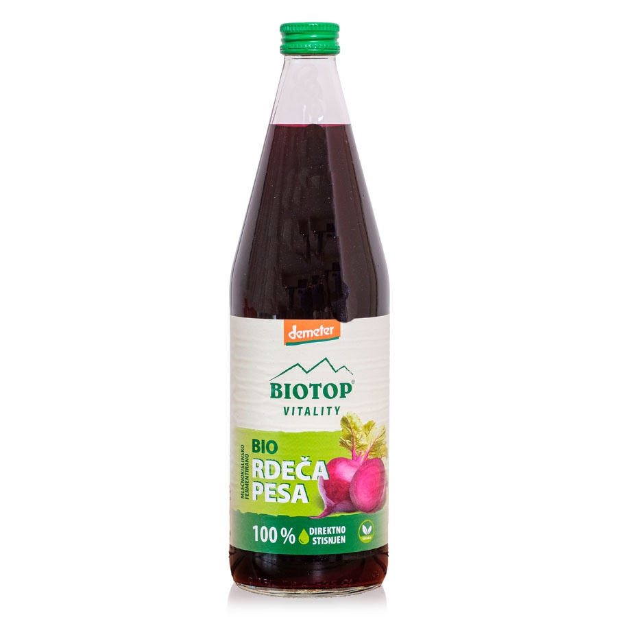 Bio Sok rdeče pese Biotop 750 ml