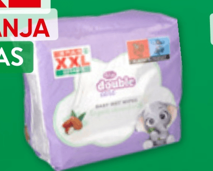 Vlažilni robčki Violeta 3 x 56/1 - Akcija v trgovini Spar