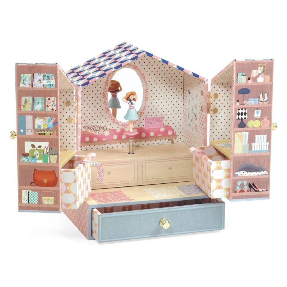 Glasbena skrinjica za nakit