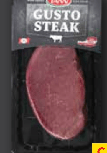 Gustosteak 1 kg - Akcija v trgovini Spar