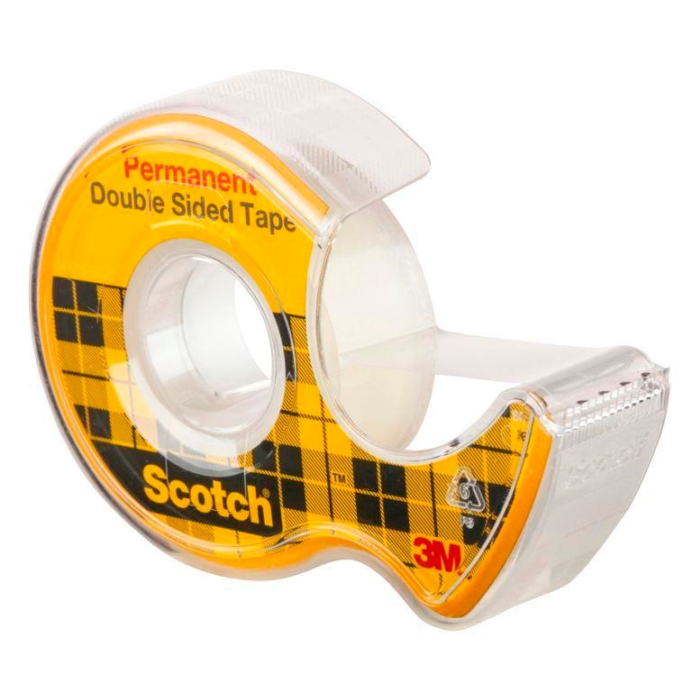 Lepilni trak obojestranski 12 mm x 3 m