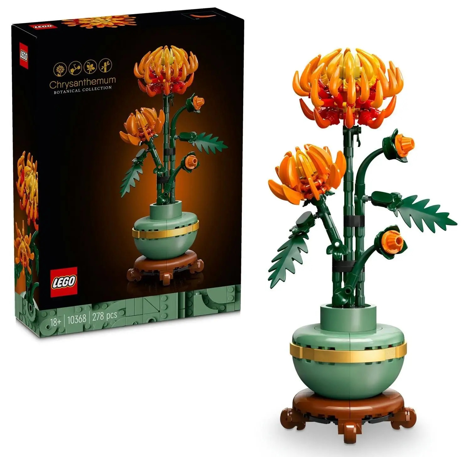 LEGO Botanicals krizantema 10368 278 pcs