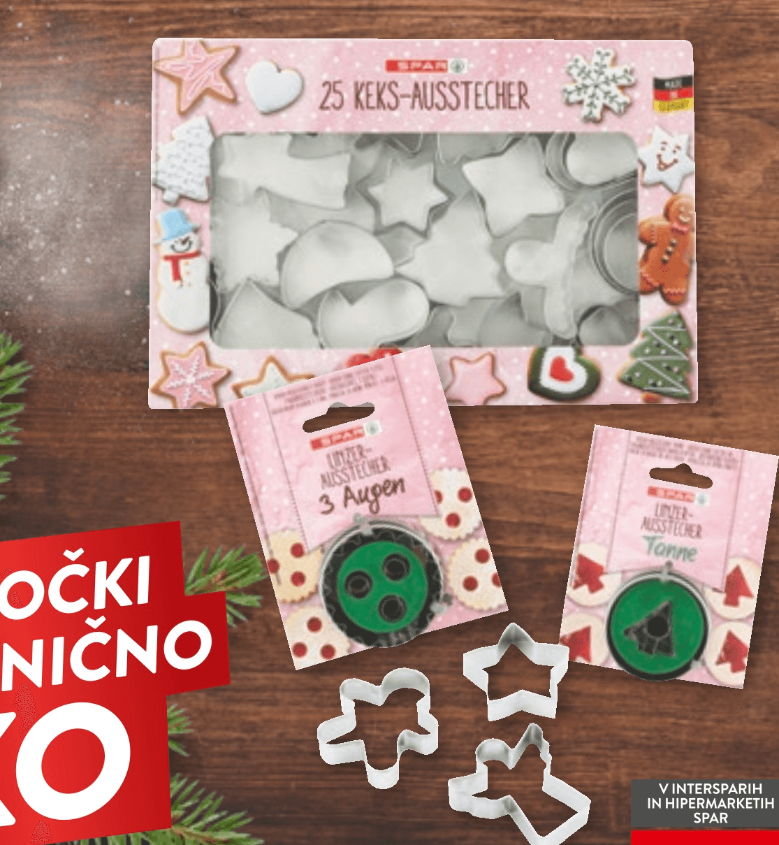 Modelčki za peko piškotov