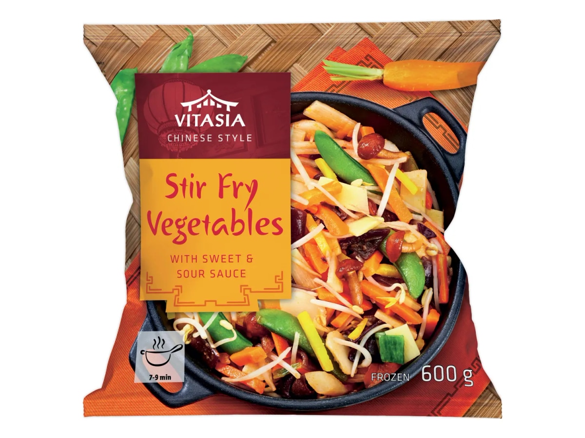VITASIA Zelenjava za wok 600 g - Akcija v trgovini Lidl