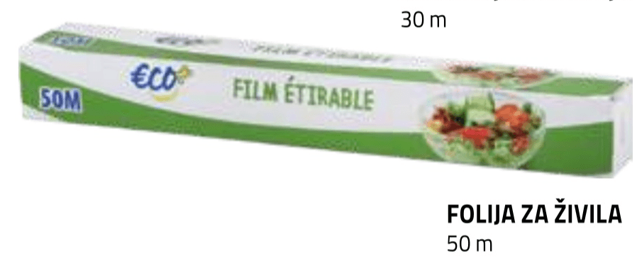 ECO Folija za živila 50 m
