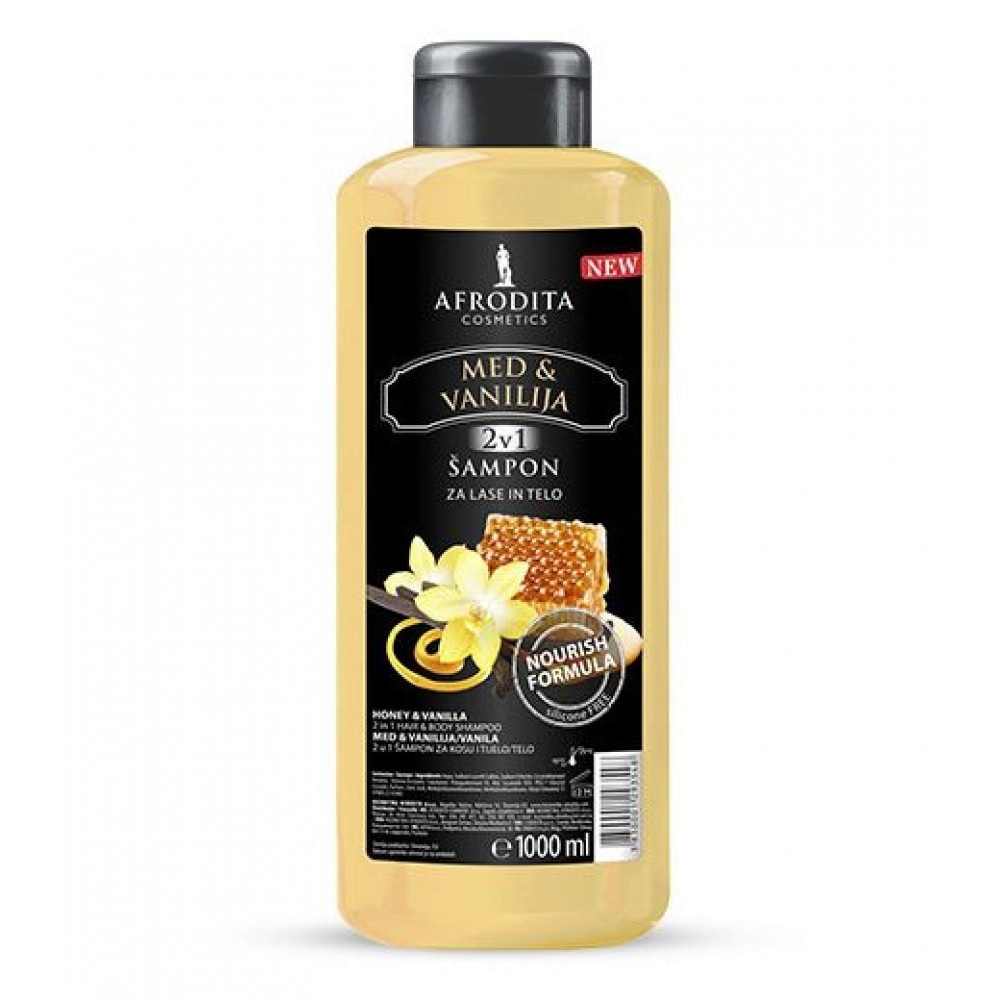 Afrodita šampon za lase in telo 950 ml Afrodita