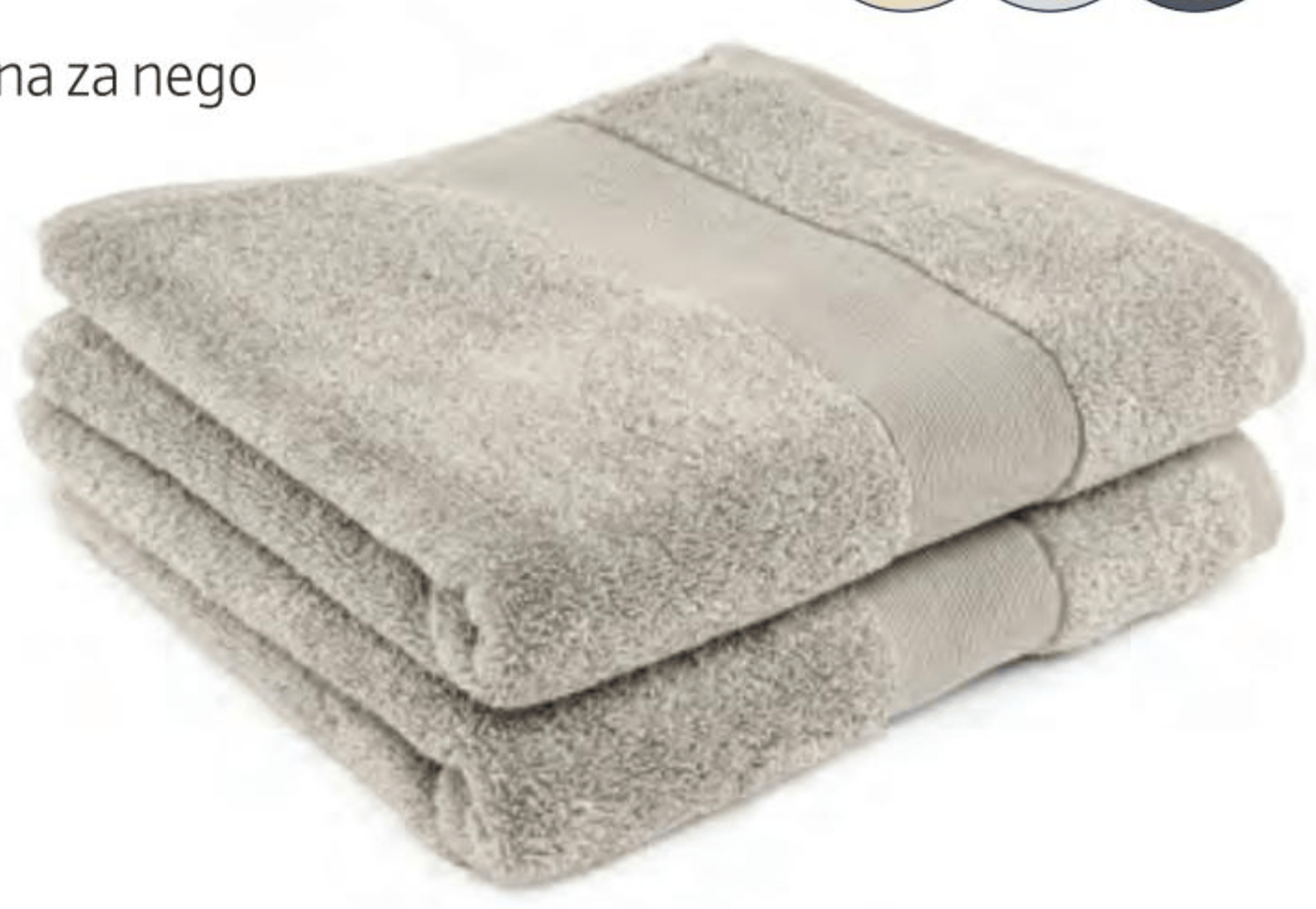 Brisača iz frotirja 1 kos ali 2 kosa