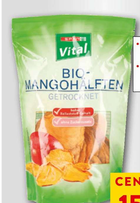 SPAR Vital Bio Mango 200 g
