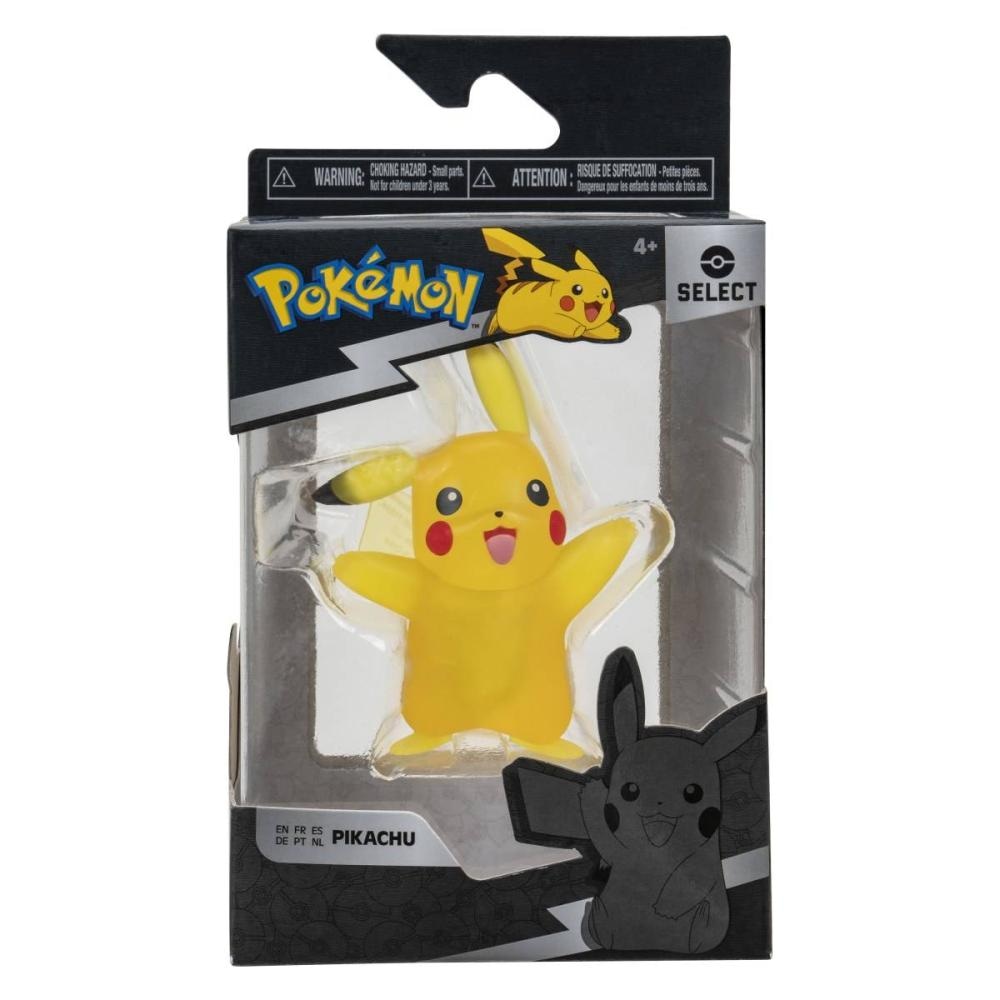 Pokemon Figurica "Battle Figura" - Prozorni Pikachu W4