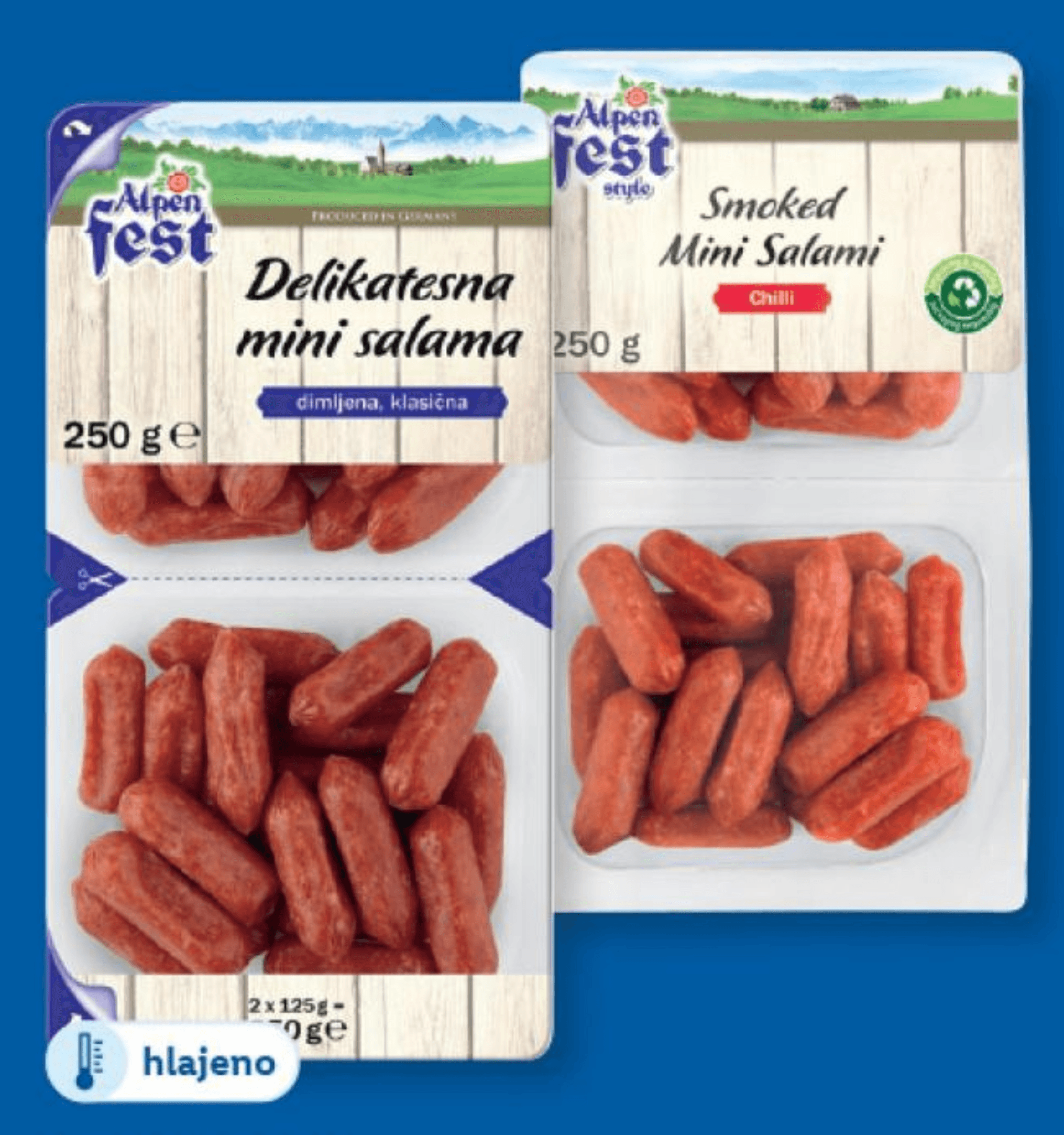 Alpenfest Delikatesna mini salama 250 g