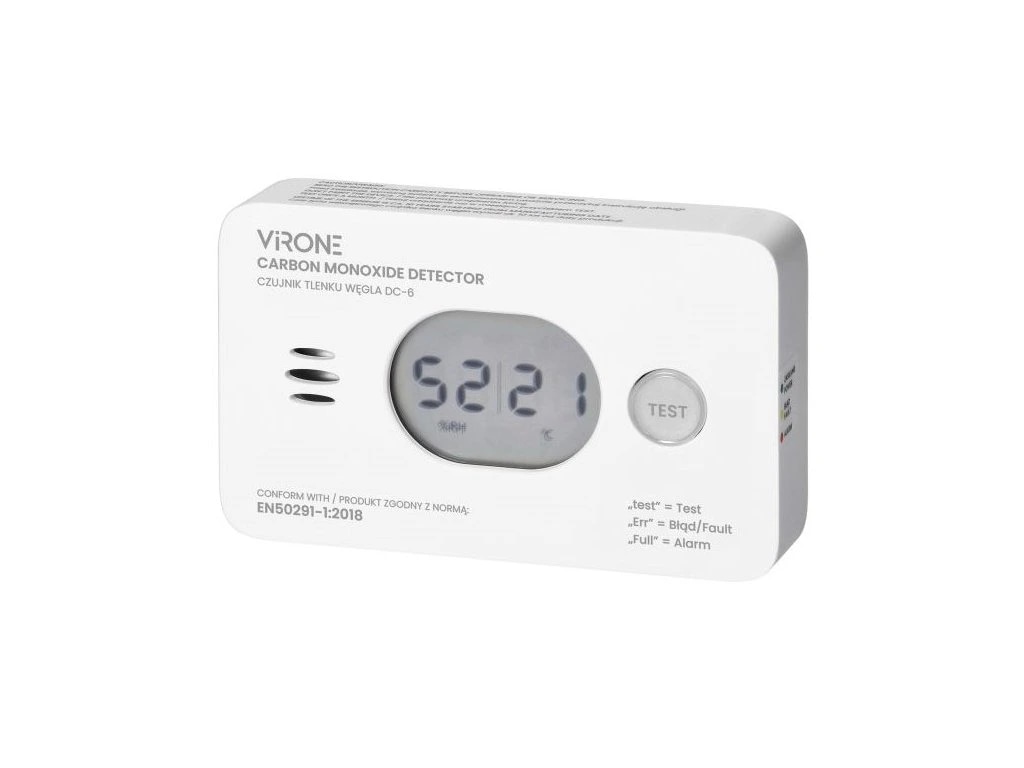 Detektor ogljikovega monoksida CO Orno DC-6