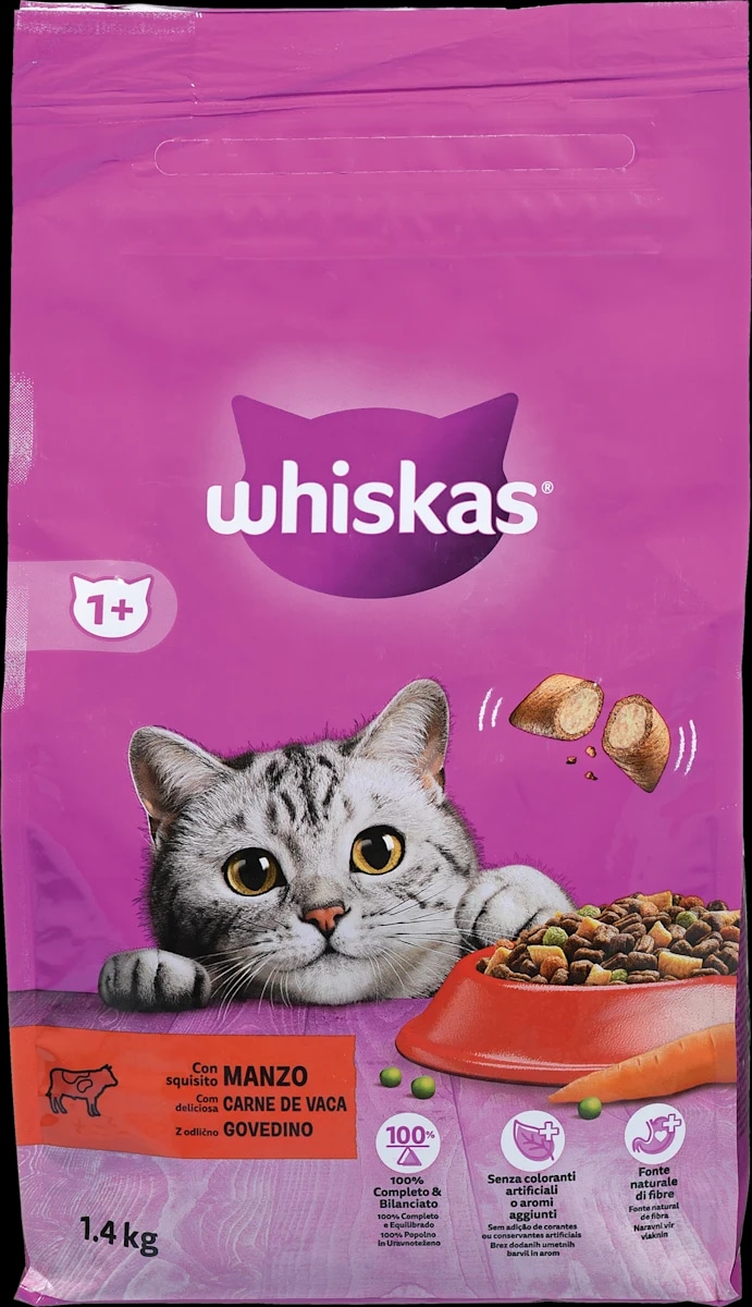 Whiskas suha hrana za mačke 1,4 kg