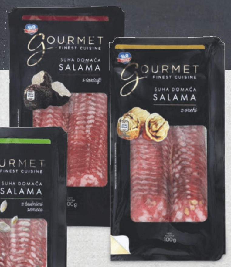 Gourmet Domača salama Tris 100 g